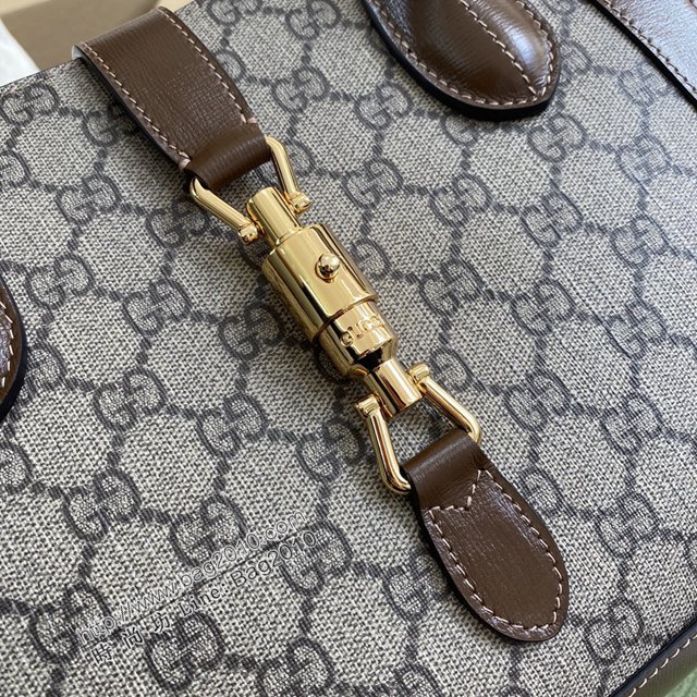 Gucci新款包包 古馳Jackie 1961系列中號托特包 Gucci新款手提肩背托特包 649016  ydg3055